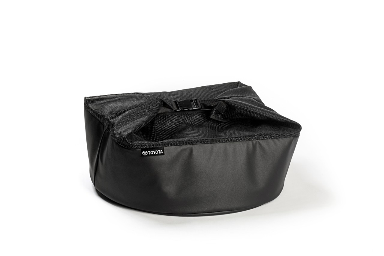 The Toyota HomeCharge cable storage bag