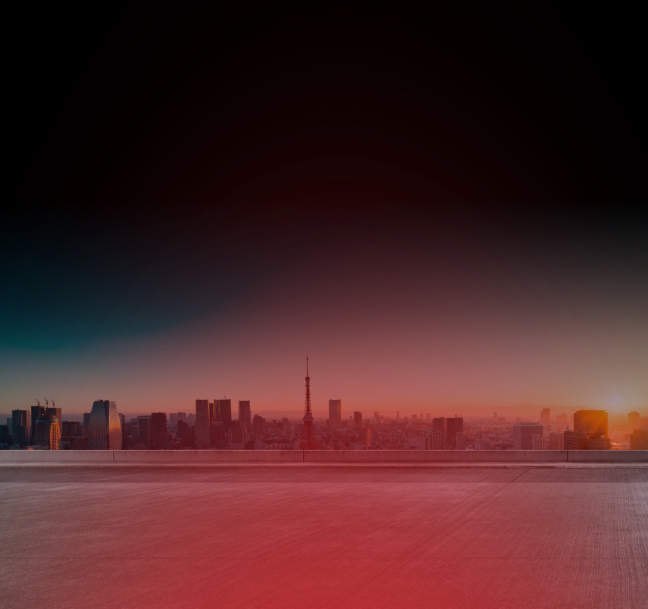 View of city